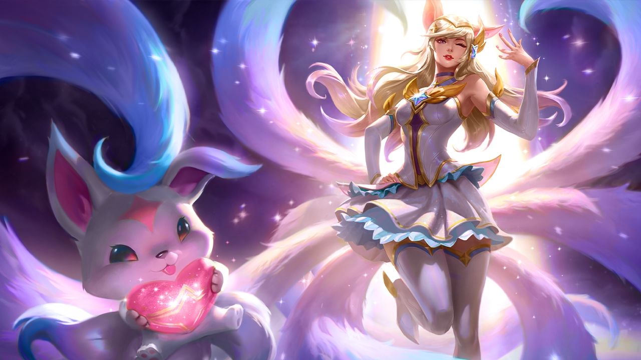 Ahri style? Ahri style! #POPMART #leagueoflegends #kda #kdaallout #Ahri  #makeuptransition, image size:1280x720