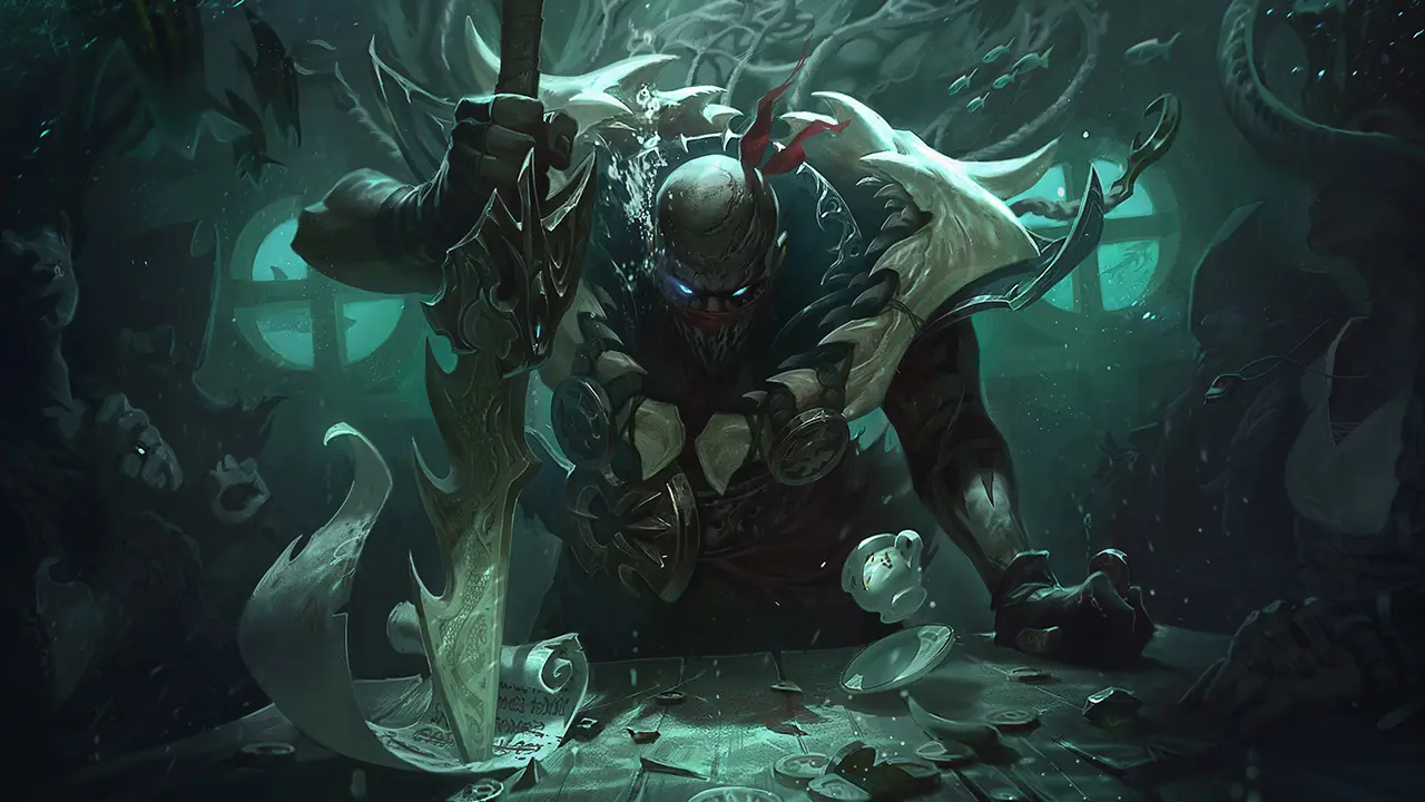 Pyke splash art