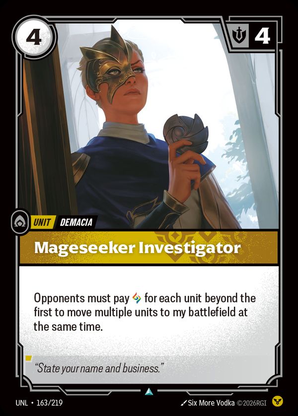 Mageseeker Investigator — Riftbound card