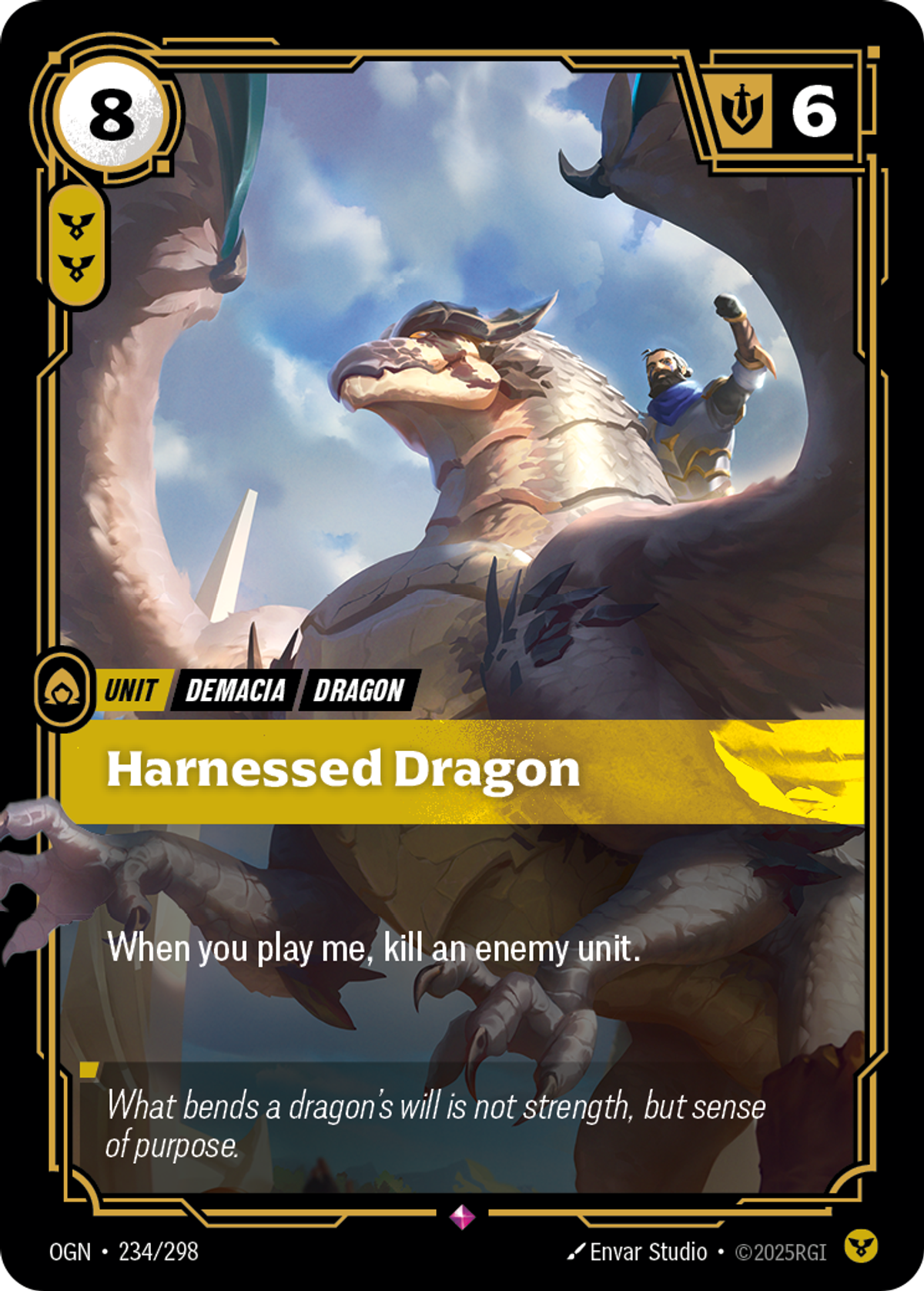 Harnessed Dragon