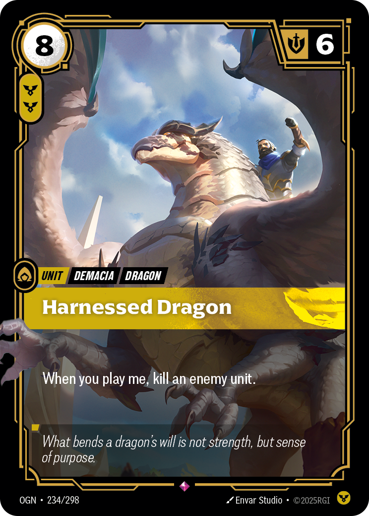 HARNESSED DRAGON
