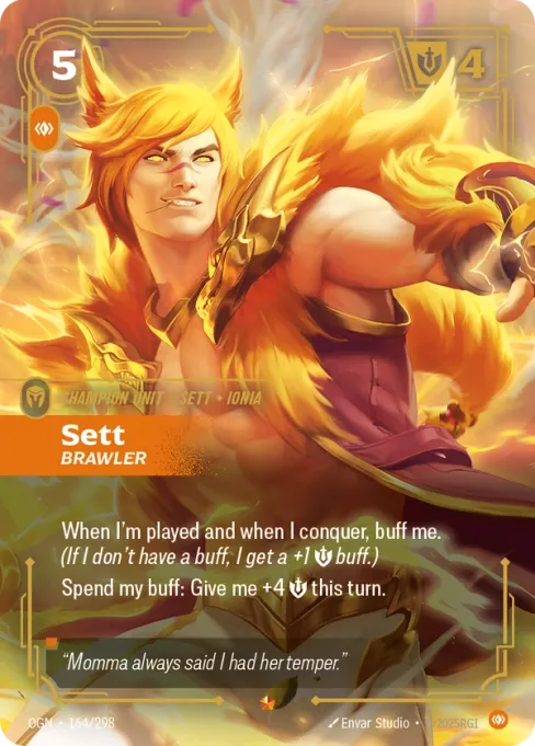 Sett, Brawler, OGN-164/298