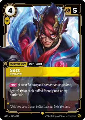 Sett - Kingpin (Alternate Art)