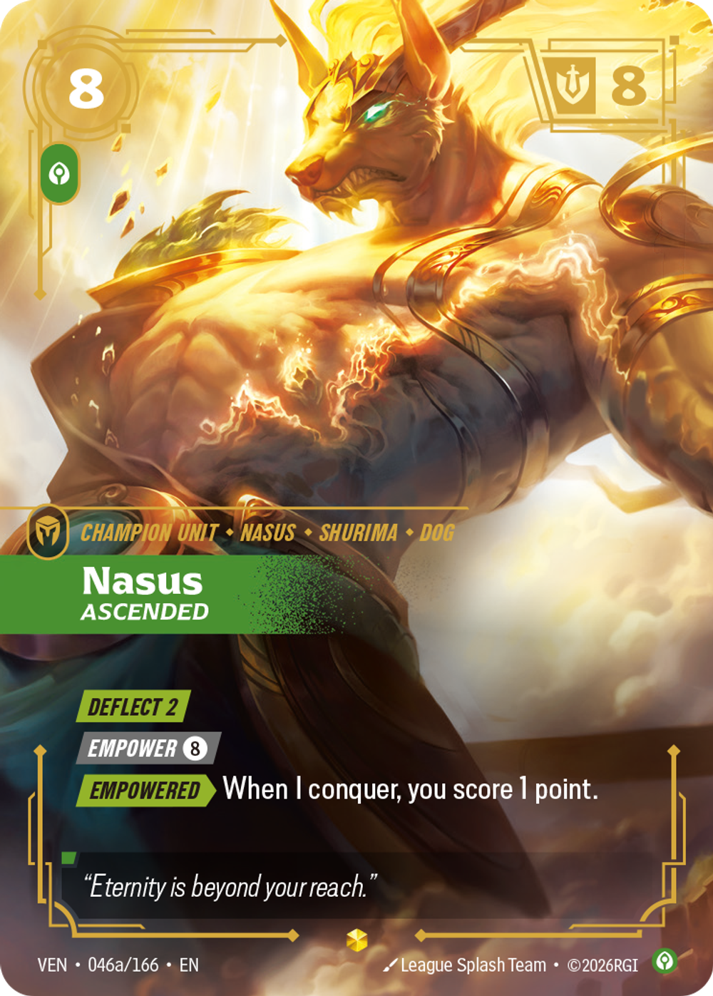 Nasus, Ascended (Alternate Art)