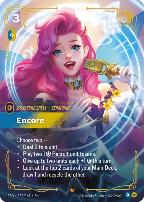 Encore, RAD-152/167
