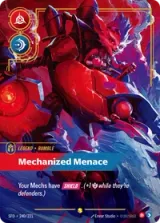Rumble, Mechanized Menace
