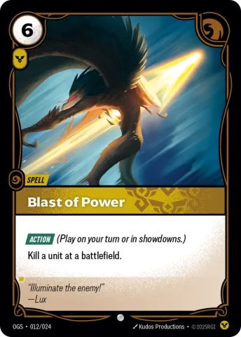 Blast of Power · OGS-012/024