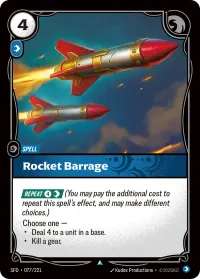 Rocket Barrage