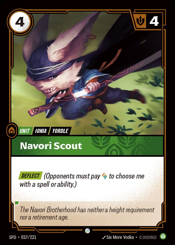 Navori Scout — Riftbound card