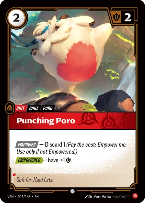 Punching Poro, VEN-007/166