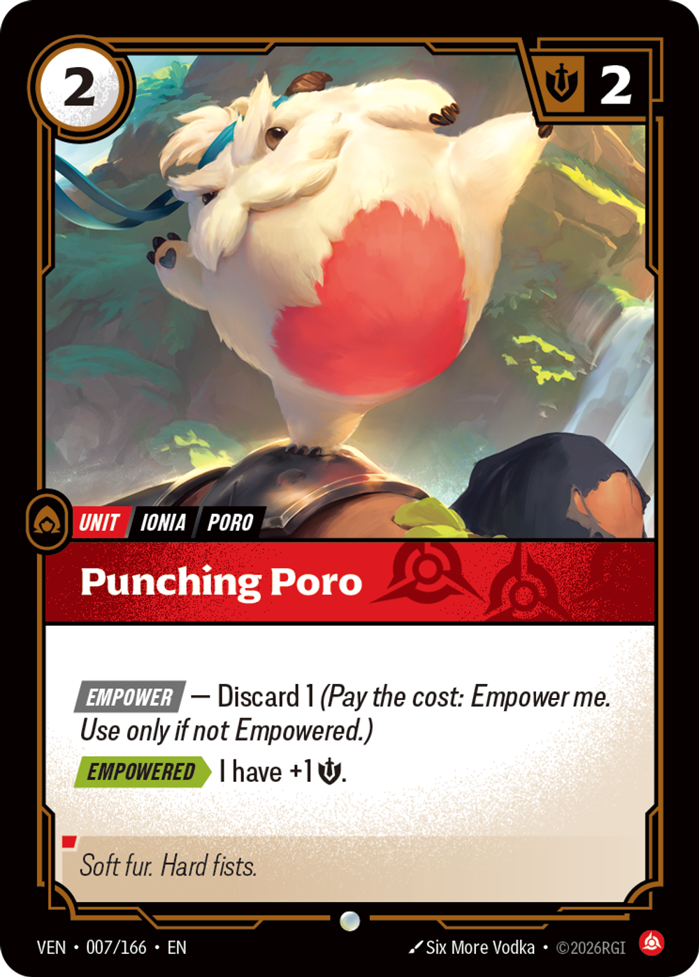 Punching Poro