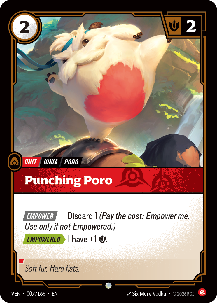 Punching Poro