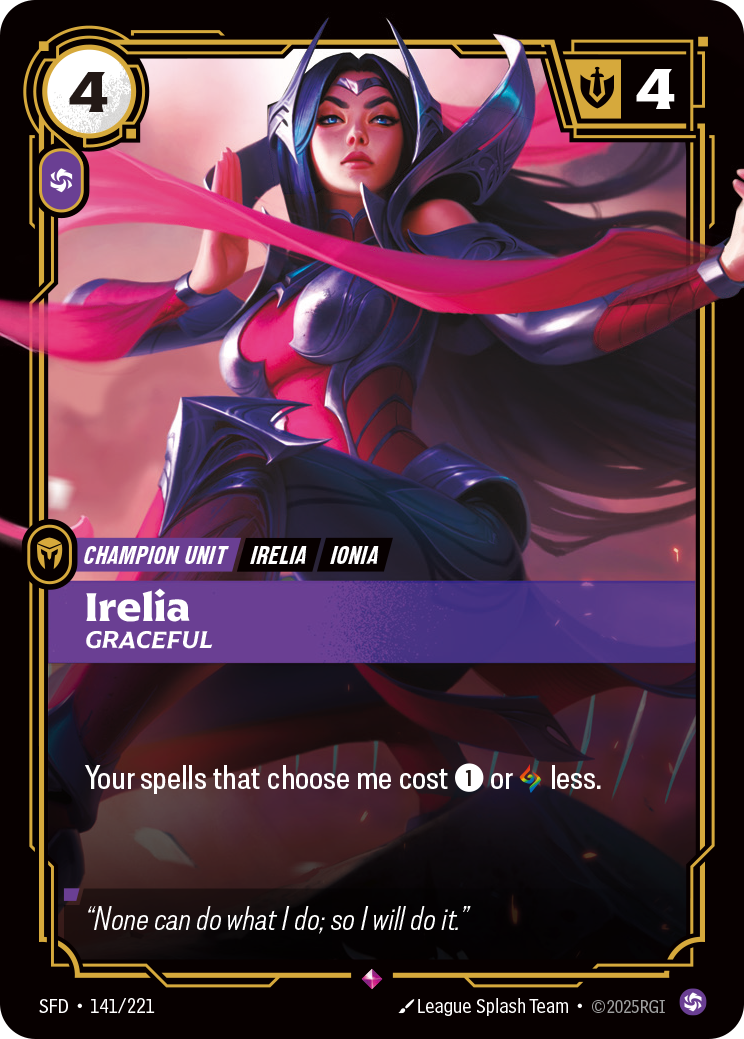 Irelia, Graceful
