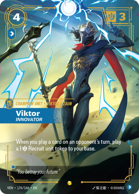 Viktor, Innovator — Vendetta #176, art by 莺之歌
