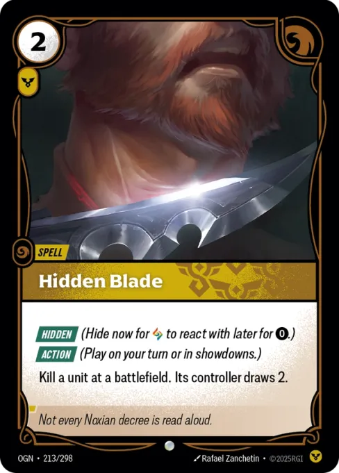Hidden Blade, OGN-213/298