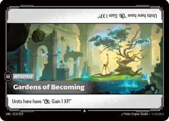 Gardens of Becoming · UNL-213/219