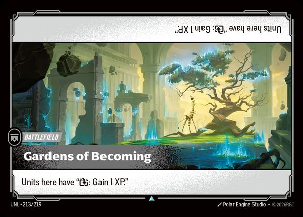 Gardens of Becoming — Riftbound card