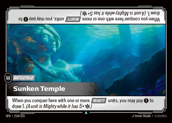 Sunken Temple — Riftbound card