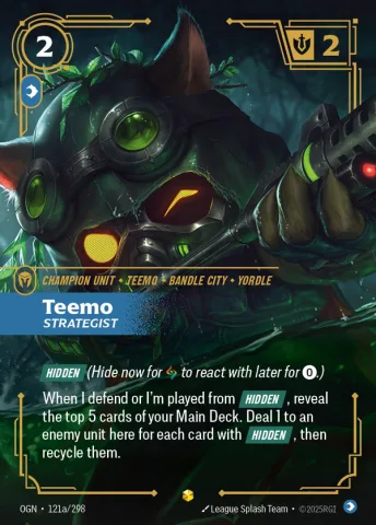 Teemo, Strategist · Alternate art · OGN-121a/298