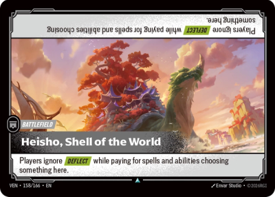 Heisho, Shell of the World