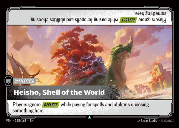 Heisho, Shell of the World — Riftbound card
