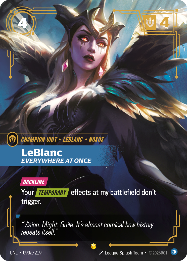 Leblanc -Omniprésente