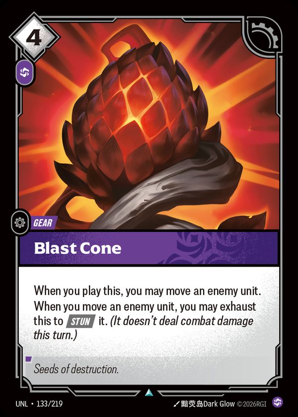 Blast Cone — Riftbound card