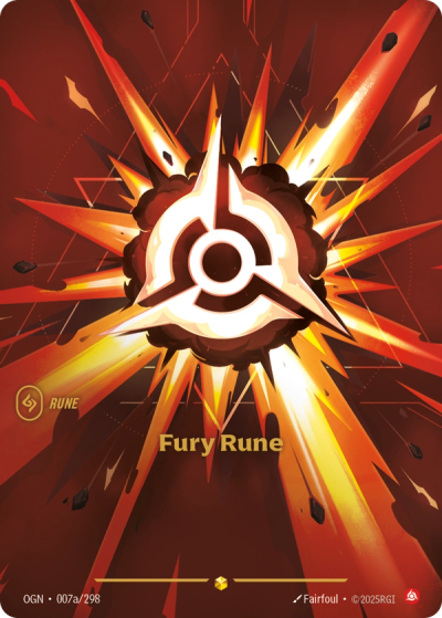Fury Rune (Alternate Art)