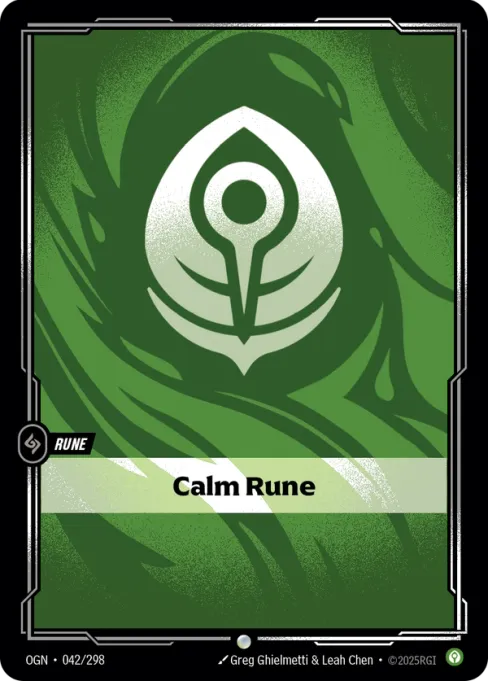 Calm Rune, OGN-042/298