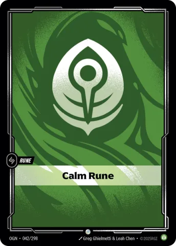 Calm Rune · OGN-042/298