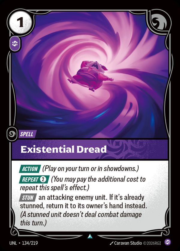 Existential Dread — Riftbound card