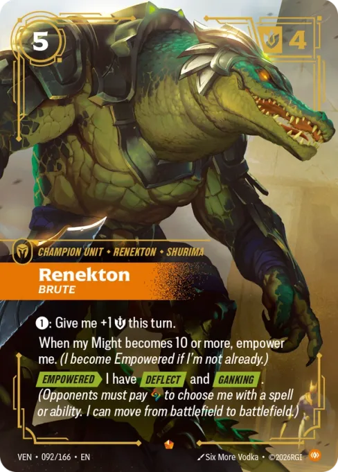Renekton, Brute, VEN-092/166