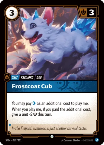 Frostcoat Cub · SFD-067/221