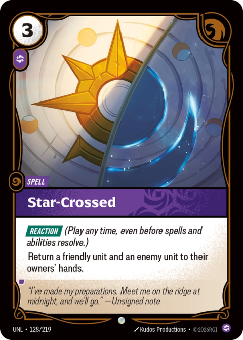 Star-Crossed — Unleashed #128, art by Kudos Productions