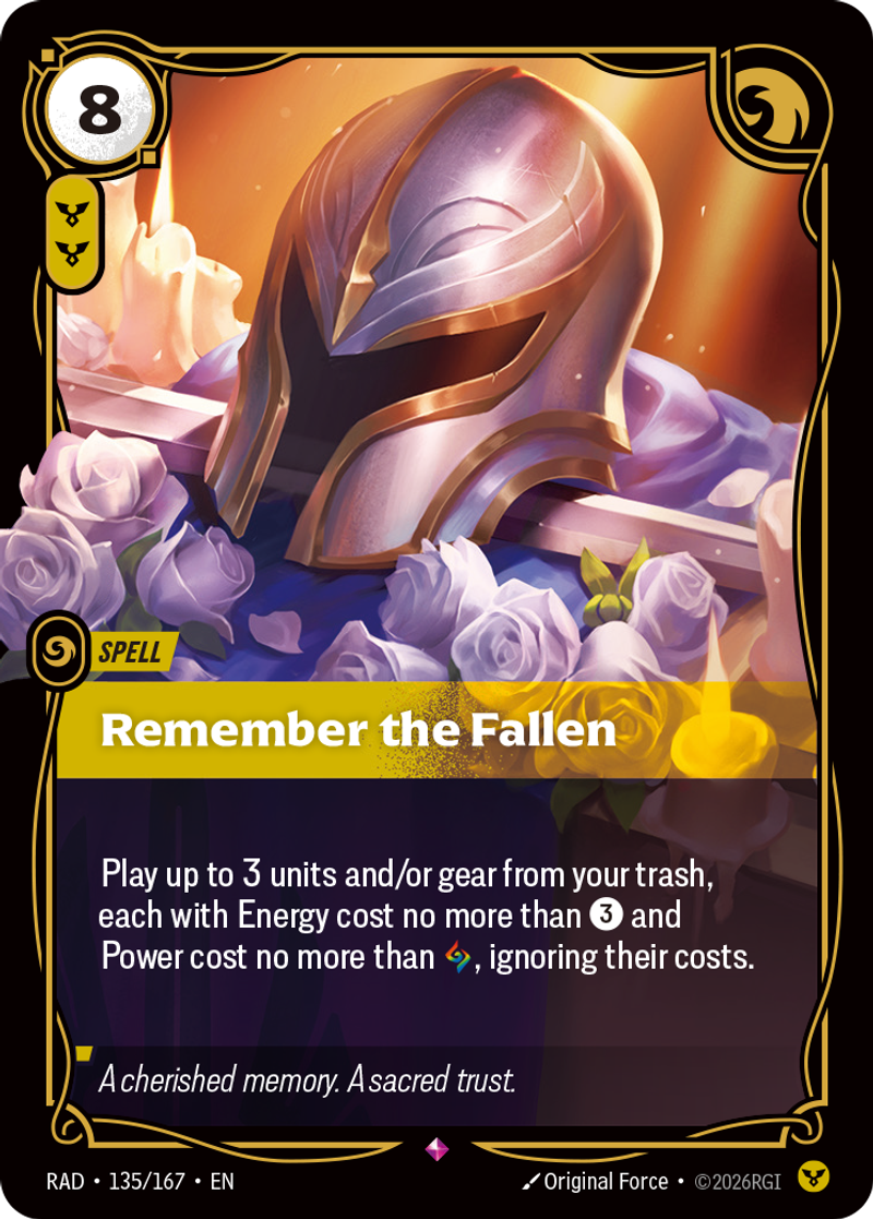 Remember the Fallen