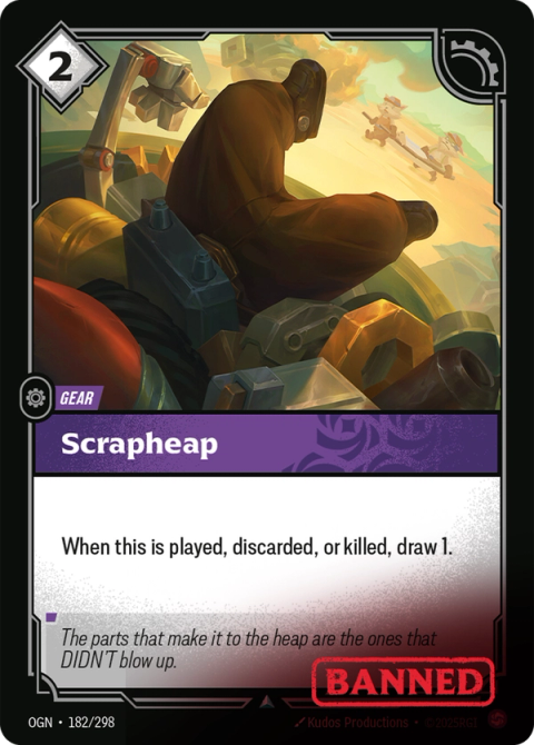 Scrapheap — Origins #182, art by Kudos Productions