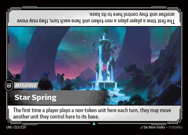 Star Spring — Riftbound card