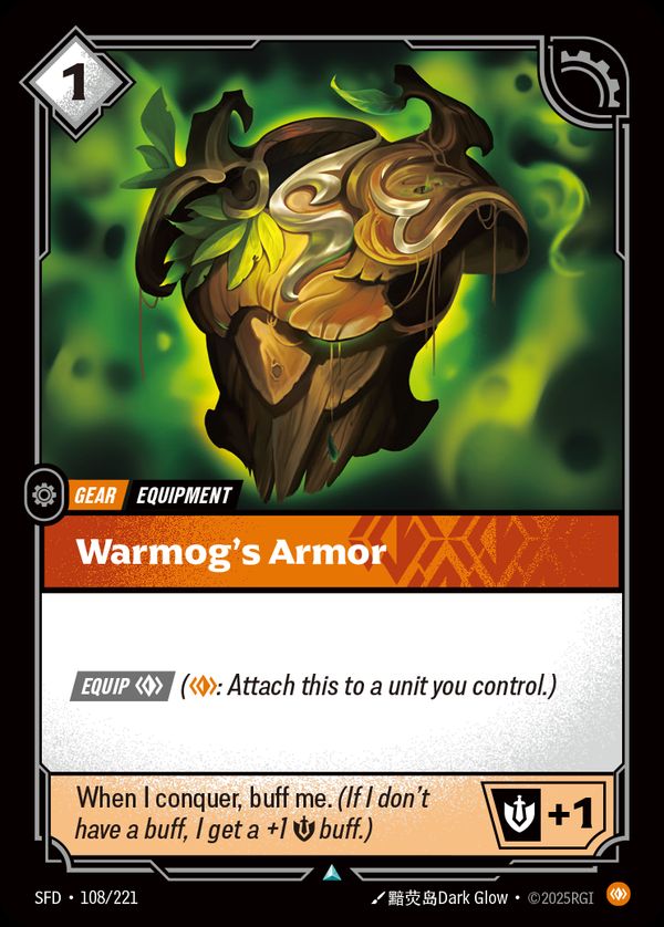 Warmog's Armor — Riftbound card