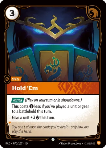 Hold 'Em · RAD-070/167
