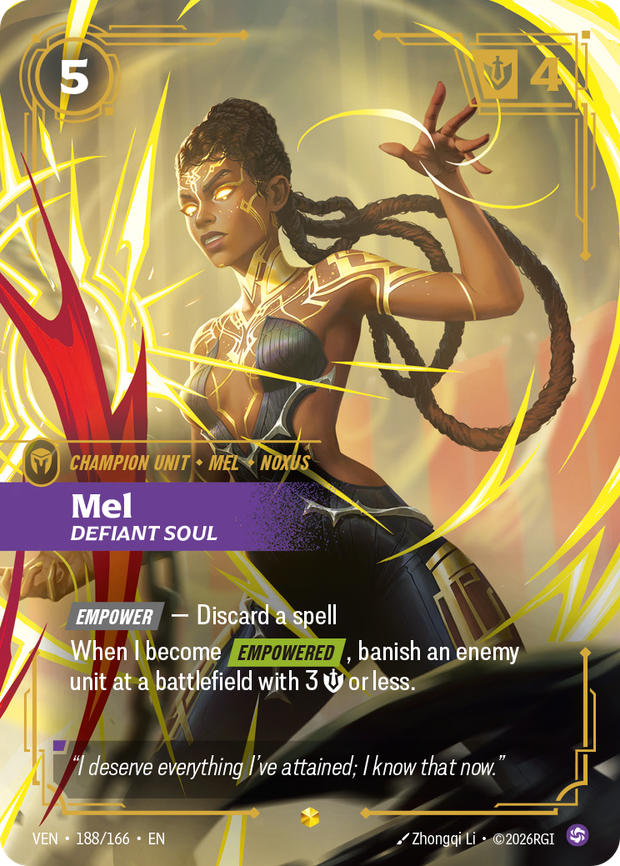 Mel, Defiant Soul