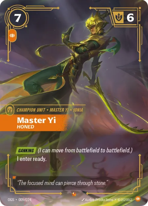 Master Yi, Honed, OGS-009/024