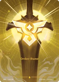 Order Rune, Origins · Alternate Art