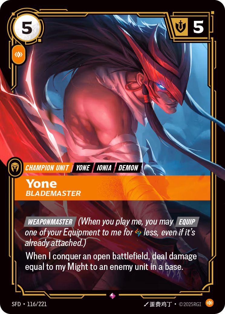 Yone, Blademaster