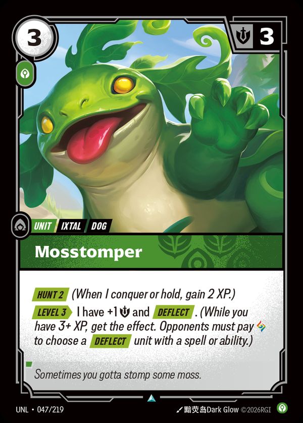 Mosstomper — Riftbound card