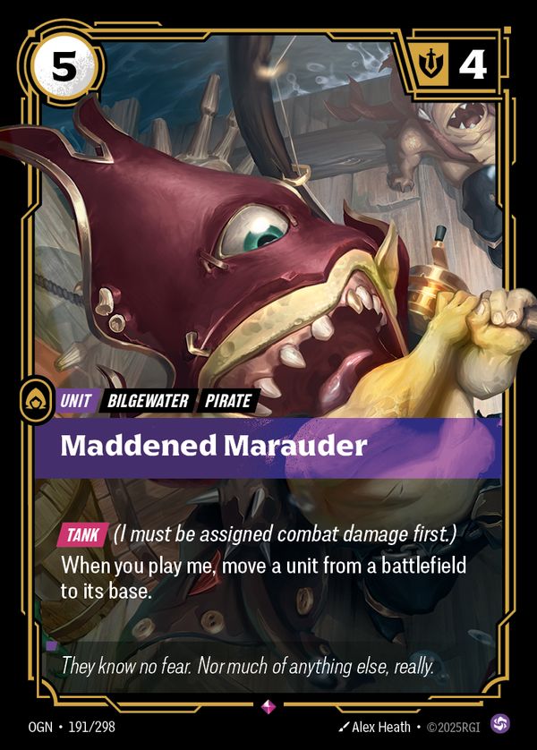 Maddened Marauder — Riftbound card