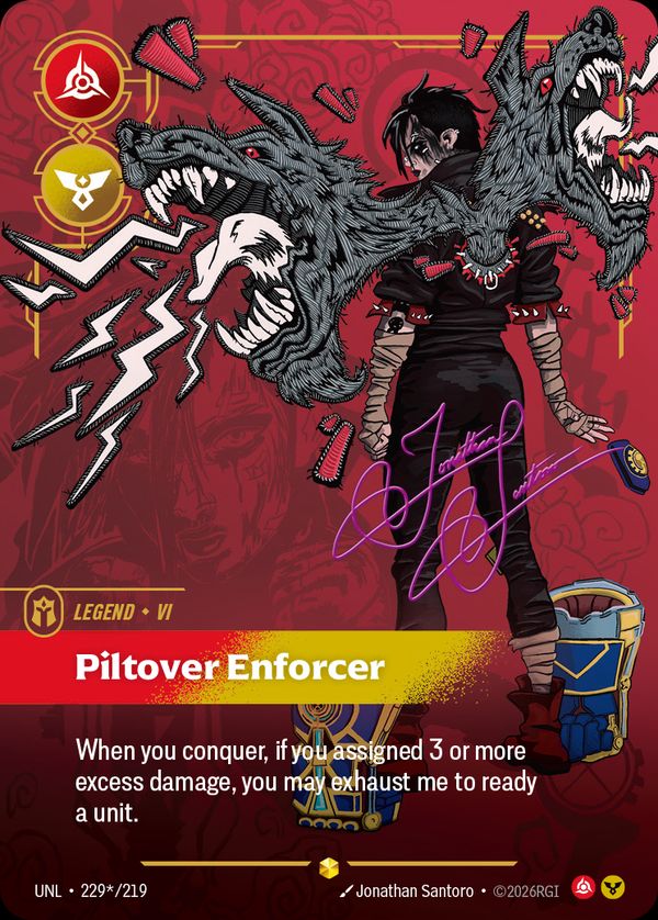 Vi, Piltover Enforcer (Signature) — Riftbound card