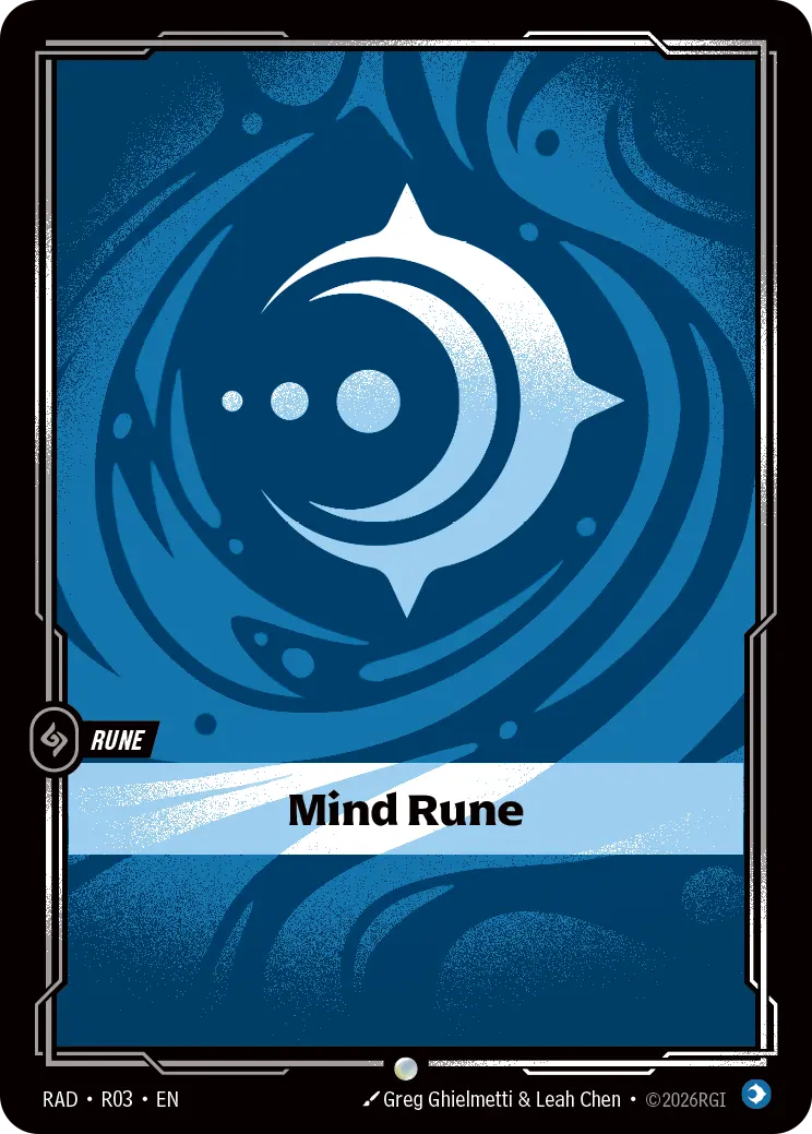 Riftbound Rune: Mind Rune.