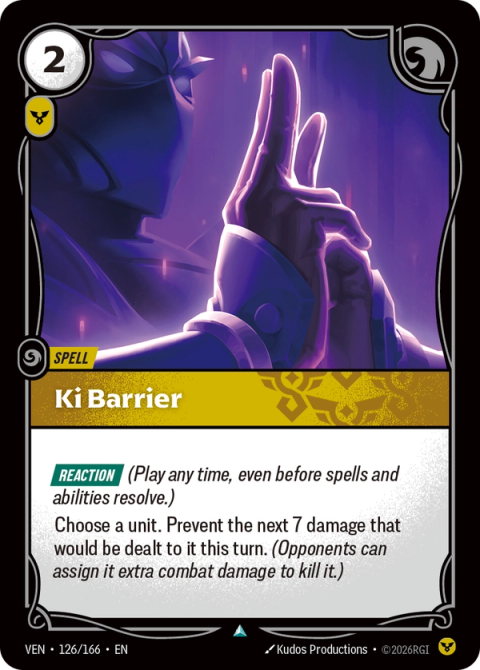 Ki Barrier — Vendetta #126, art by Kudos Productions