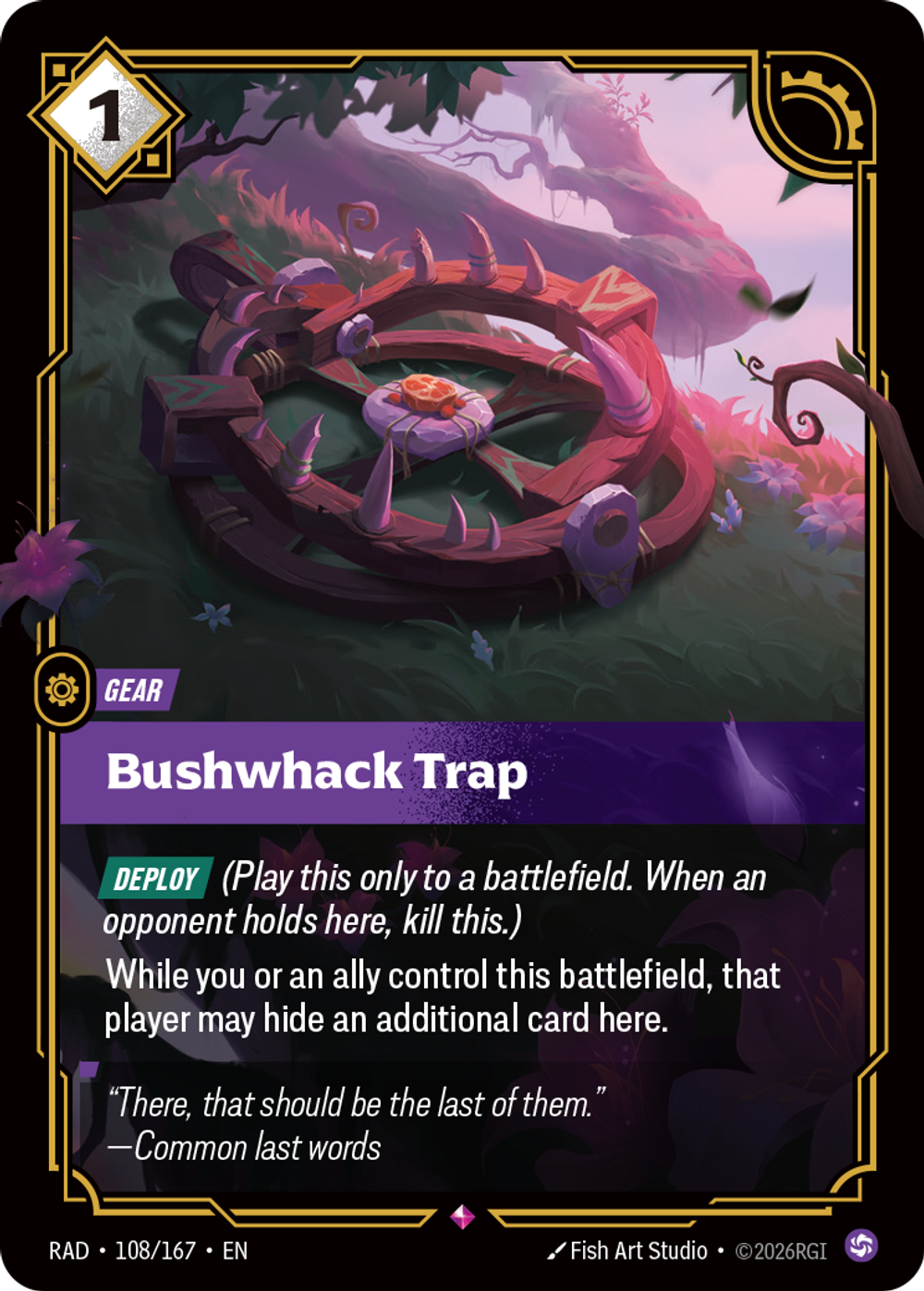 Bushwhack Trap