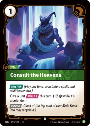 Consult the Heavens · RAD-025/167
